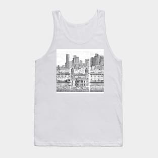 Typewriter Art: Greenwich Park Tank Top